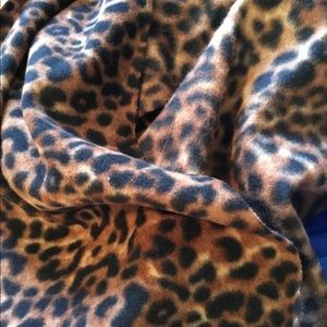 Cheetah print scarf